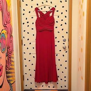 Alloy Apparel Red Evening Gown Size XXXL